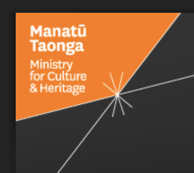 Ministry for Culture and Heritage logo. 