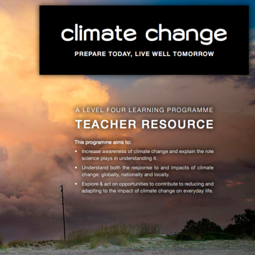 Cover page of Climate Change Learning Programme 