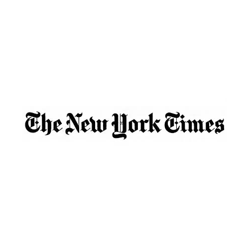 The New York Times logo. 