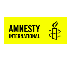 Amnesty International logo. 
